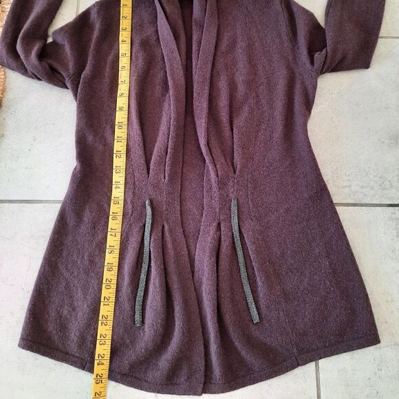 Neiman Marcus Cashmere  Open Front Cardigan size XS - Picture 6 of 7